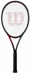 Tennisereket Wilson Clash 100L V3 G2, must v./punane v.