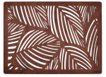 Lauamatt Hermia Plane Rose, 45 cm x 33 cm, 6 tk, Pruun v.