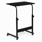 Arvutilaud reguleeritava k&otilde;rgusega ModernHome TH-LD-1, 60 cm x 40 cm, 65.5 - 89 cm, must v.
