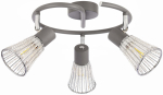 Valgusti lagi Candellux Lighting Cuurtis 98-48271, E14, 3 x 40 W, l&auml;bipaistev v. / hall v.