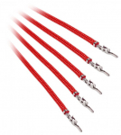 Juhe BitFenix Alchemy 2.0 PSU, 400 x 3 mm, 5 tk, punane