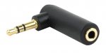 Adapter Gembird 3.5 mm male, 3.5mm female, 0.0035 m, must v.