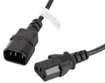 Juhe Lanberg IEC C14, IEC C13, 1.8 m, must v.