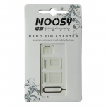 Adapter Noosy 3in1, valge v.
