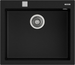 K&ouml;&ouml;givalamu Teka Forsquare 50.40 TG Black, kivimass, 57 cm x 50 cm x 20 cm, must v.