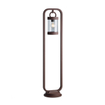 Vabalt seisev v&auml;lisvalgusti Trio Sambesi, 28W, E27, IP44, pruun v., 21 cm x 100 cm