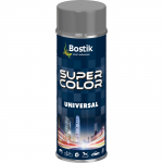Aerosoolv&auml;rv Bostik Super Color Universal, tavaline, alumiinium, 0.4 l