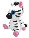 Pehme m&auml;nguasi Wild Planet Zebra 53453, valge/must, 15 cm