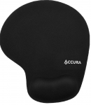 Hiirematt Accura Alten ACC-P1810, 21 cm x 24 cm x 0.2 cm, must v.