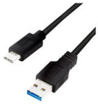 Kaabel Logilink CU0166 USB Type-A, USB Type C, 0.15 m, must v.