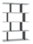 P&otilde;randariiul Kalune Design Harmon 935CMN1131, valge v./hall v., 127.4 cm x 25 cm x 90 cm