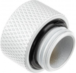 &Uuml;leminek Alphacool Icicle extension 10mm G1/4 male to G1/4 female - white, 1 cm, valge v.