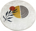 Vannitoa p&otilde;randamatt Foutastic Le Soleil 510CHL1197, mitmev&auml;rviline, 100 cm x 100 cm