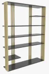 P&otilde;randariiul Kalune Design Jenny 875ZNA4522, antratsiit v./kuld v., 160 cm x 29.6 cm x 120 cm
