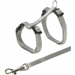 Kassi rakmed koos rihmaga Trixie HARNESS+LEASH, 19 - 31 cm x 8 mm, hall