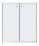 Kummut Forte Tempra 2 T2KK60-120, valge v., 86 cm x 74 cm x 34 cm