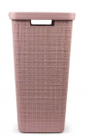Pesukast Curver Jute, 58 l, roosa v., 34 cm x 43 cm