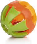 M&auml;nguasi koerale, pall Beeztees Wiggle Ball 805677, 13 cm, &Oslash; 13 cm, roheline v./oranž v.