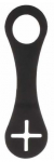 Dosaator koera v&auml;ljaheitekottide jaoks Flamingo KF23309, 14 cm x 4 cm must v.