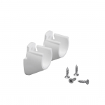 Hoidik Elfa 624510, 2.5 cm x 3.2 cm, valge v., 2 tk