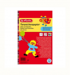 V&auml;rvimispaber Herlitz 229401, A4, 130 g/m&sup2;, 33 cm x 23 cm, 20 lk. tk.