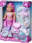 Nukk aksessuaaridega Simba Evi Love Mermaid Pearl 105733699, 16 cm, roosa v.