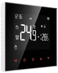 Termostaat Avatto WT100, seina s&uuml;vistatavad, valge v./must v., 8.6 cm, 5 - 60 &deg;C