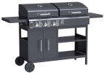 Grill Cattara Couple 2 in1 Gas/Charcoal, 159 x 102 x 49 cm