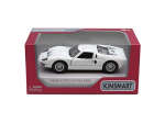 M&auml;nguauto Kinsmart 1966 Ford GT40 MKII, valge v., 1:38