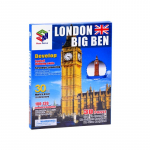 3D-pusle Jokomisiada London Big Ben ZA3802, 9 cm x 9 cm, 30 tk, mitmev&auml;rviline