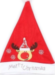 J&otilde;uluvana m&uuml;ts lastele/t&auml;iskasvanutele GoDan "Joyful Reindeer", valge v./punane v.