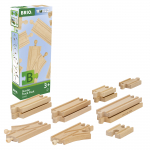 Raudteer&ouml;&ouml;pad Brio World Starter Track 36099, pruun v.