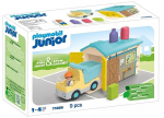 Konstruktor Playmobil Junior Construction Veok koos garaažiga 71686, 9 tk