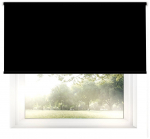 Ruloo, must, 140 cm x 170 cm