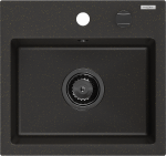 K&ouml;&ouml;givalamu Mexen Milo, graniit, 43.5 cm x 41 cm x 17.1 cm, kuldne/must