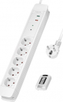 Pikendusjuhe Logilink, 1.5 mm&sup2;, 1.5 m, 5 pesa, l&uuml;litiga