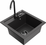 K&ouml;&ouml;givalamu koos kraaniga Mexen, 49 cm x 52 cm x 21 cm, graniit