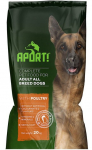 Kuiv koeratoit Aport Adult, linnuliha, 20 kg