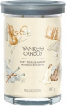 K&uuml;&uuml;nal, l&otilde;hna Yankee Candle Soft Wool & Amber, 100 h, 567 g, Valge v.