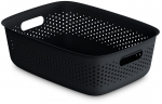 Hoiukorv, esemete hoidmiseks Orplast OpenStore, 10 l, must v., 39 x 29 x 13 cm