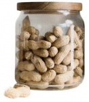 Toidu s&auml;ilitamise konteiner Homla Gabin, 1.3 l, l&auml;bipaistev