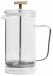 Kohvikann French Press Homla Lattrice, 1 l, l&auml;bipaistev v./h&otilde;be v.