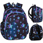 Laste seljakott CoolPack Jerry Star Night, mitmev&auml;rviline, 39 cm x 15 cm x 28 cm