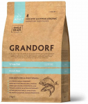 Kuiv koeratoit Grandorf Single Grain Adult Mini White Fish, tursk, 3 kg