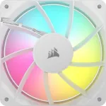 Ventilaator Corsair RS120 ARGB, 12 cm, valge v.