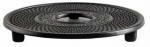 Kuumade roogade kandik Homla Andreas 744204, 14.5 cm x 14.5 cm x 14.5 cm, Must v.