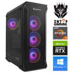 Statsionaarne arvuti Intop Ryzen 7 5700X, DDR4 16 GB, SSD+HDD 1 TB 2 TB, Nvidia GeForce RTX 5060 Ti 8 GB GDDR7, Windows 11 Pro