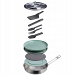 Matkan&otilde;ude komplekt Stanley Wildfare Core Fry Pan Cookset, plastik/roostevaba teras, 20 cm, 0.94 l, s&uuml;si v./shale v.