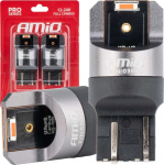 Autopirn AMiO Pro Series Full Canbus, led, punane v., 24 V