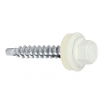 Isekeermestavad kruvid Klimas WFD, RAL9010, 4.8 mm x 25 mm, 250 tk
